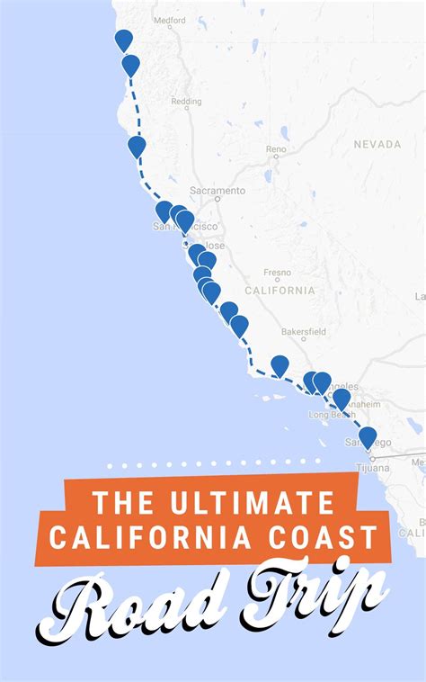 The Ultimate California Coast Road Trip Itinerary Road Trippin The States Nevada Idee Di