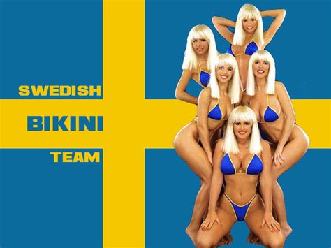 From Sweden The Swedish Bikini Team One Of The Teams Flav Flickr