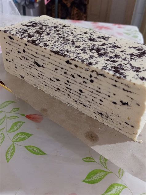 Memang lain dari yang biasa. Resepi Kek Lapis Oreo Crunch Cheese ~ Kongsi Resepi