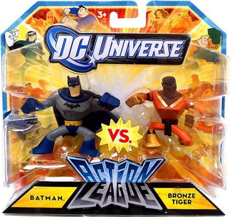 Dc Universe Action League Batman Bronze Tiger 3 Mini Figures Mattel