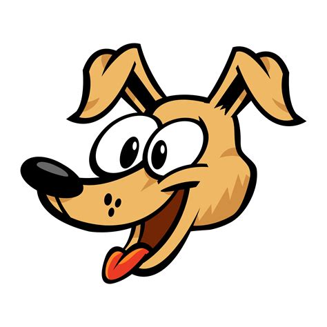 Cute Friendly Cartoon Dog 544786 Vector Art At Vecteezy