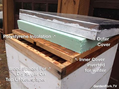 When there is rain, the conical shape of the beehive keeps the interior dry. Easy Insulated Inner Cover - Beekeeping 101 - GF Video ...