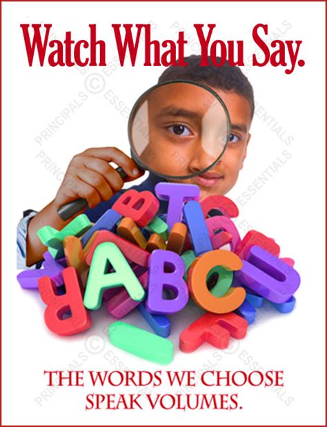 Watch What You Say Poster