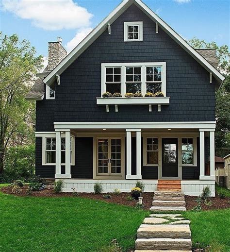 Moody Vibes Meet The Best Black Paint Colors House Paint Exterior