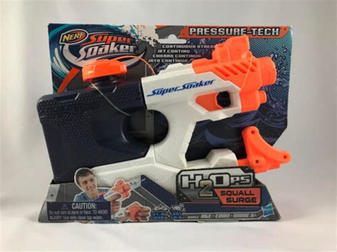 Nerf Super Soaker H2o Ps Squall Surge Water Pistol Squirt Gun Blaster Hasbro Ebay