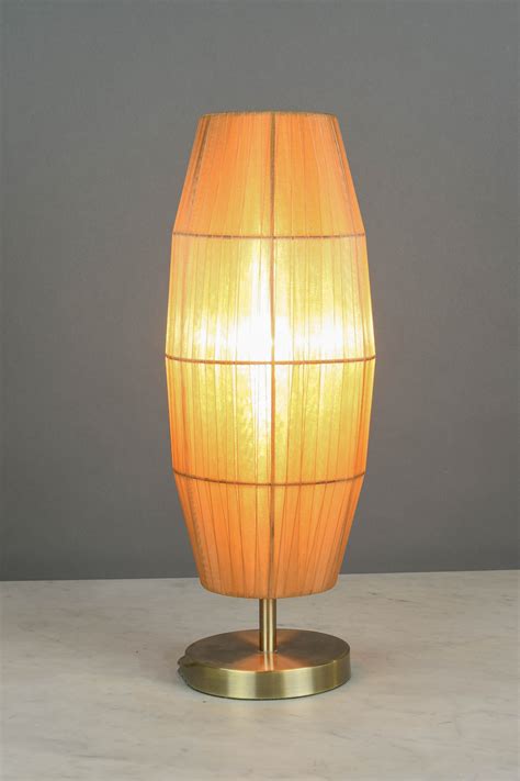 Silk Shaded Modern Table Lamp Table Lamps Collection City
