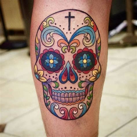30 Amazing And Inspiring Sugar Skull Tattoos Sugar Skull