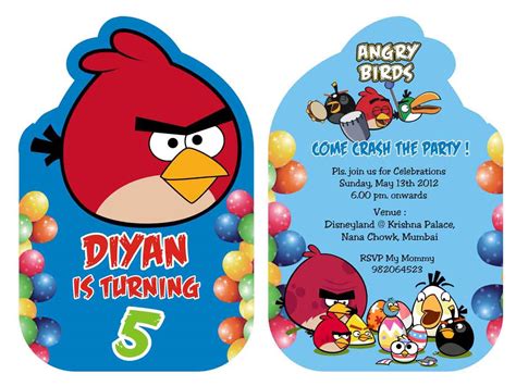 Birthday Party Invitation Card Invite Personalised Return Gifts Mumbai