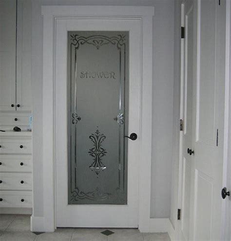 Decorating Ideas Of Etched Glass Interior Doors For Your