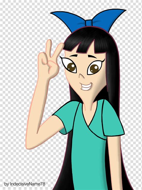 Smile Stacy Hirano Cartoon Character Transparent Background Png