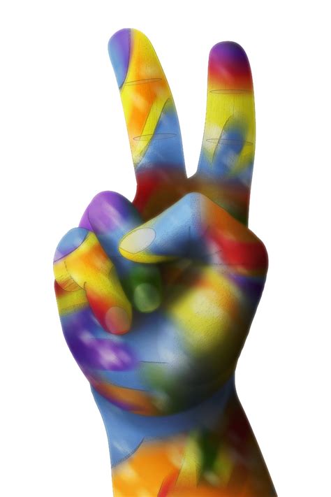 Peace Hand Free Stock Photo Public Domain Pictures