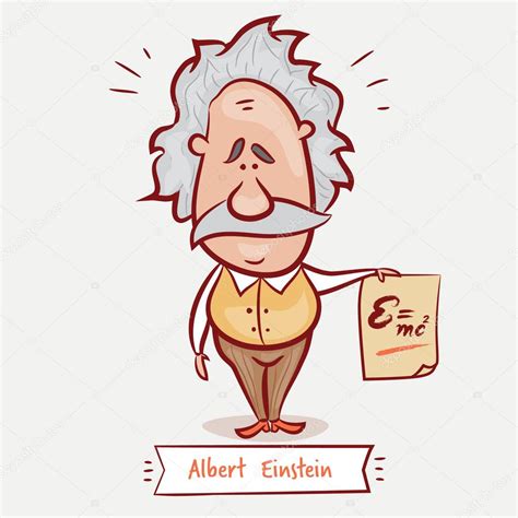 Retrato De Albert Einstein Stock Vector By ©yeticrab 102229480