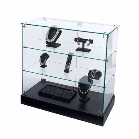 Glass Showcase Frameless Display Case Display Warehouse Retail Fixtures Display Cases And