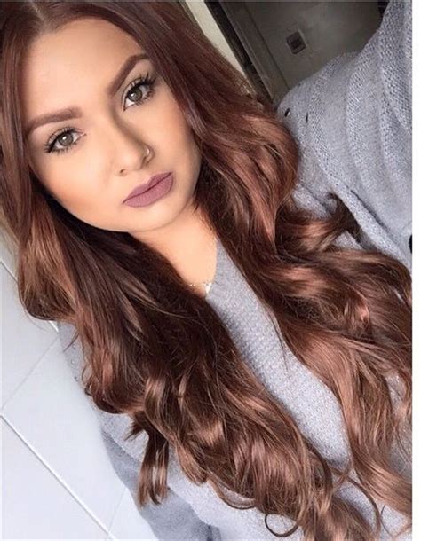 Looking to warm up your hue for fall? 25 Chestnut Brown Hair Colors Ideas -2019 Spring Hair Colors