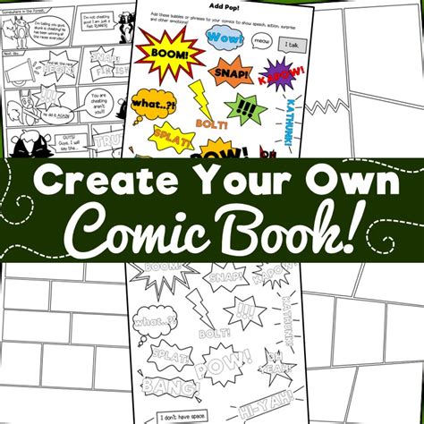 Create Your Own Comic Book Made By Teachers
