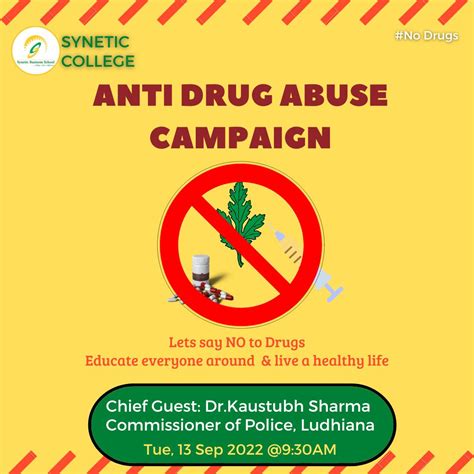 Anti Drug Abuse Campaign Synetic Business School