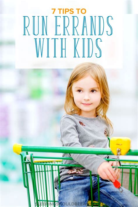 How To Run Errands With Kids And Not Go Crazy Kids Errands Going