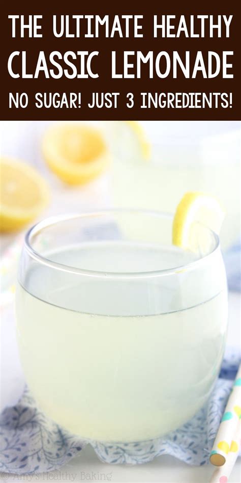 The Ultimate Healthy Lemonade Super Easy Recipe Healthy Lemonade