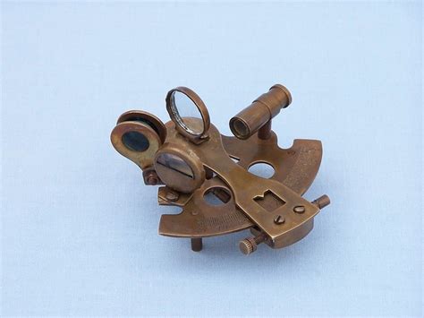 buy antique brass decorative sextant paperweight 3in nautical decor