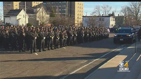 Police Officers Line Up To Honor Trooper Tamar Bucci At Wake Youtube