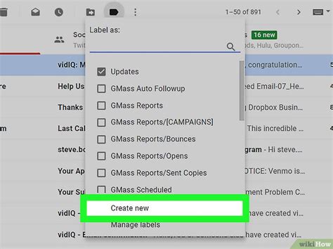 Gmail'de Yeni Bir Klasör Nasıl Oluşturulur? - wikiHow