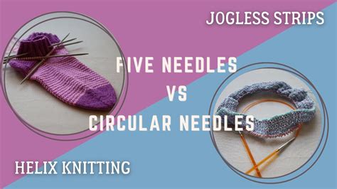 Helix Knitting Jogless One Round Stripes How To Knit Stripes Youtube