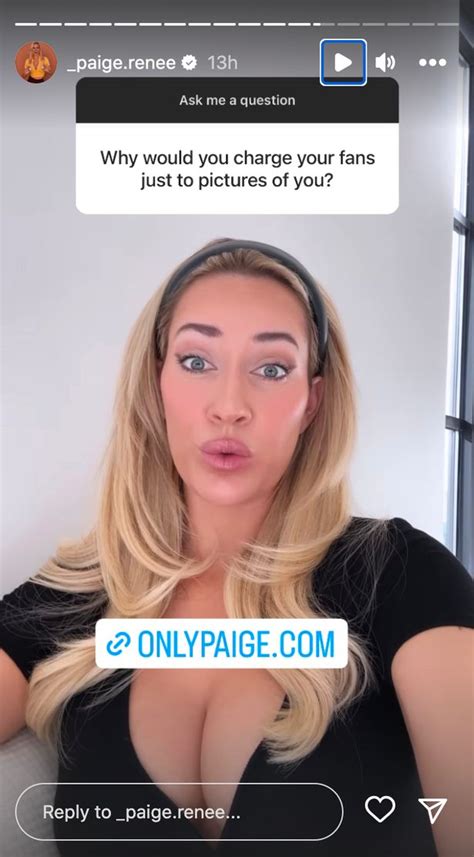 Paige Spiranac Says Her Raunchy Onlypaige Snaps Are Too Aggressive