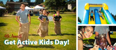 Join Us For Get Active Kids Day Healthpoint Washington