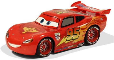 Oh yeah, lightning is ready! / here comes #95. Auto na autodráhu Disney Cars 2 Lightning McQueen ...