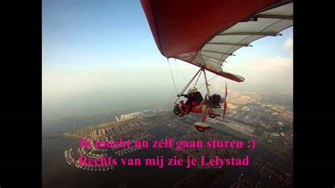 Henk Gaat Trike Vliegen In Lelystad 7 10 2013 Youtube