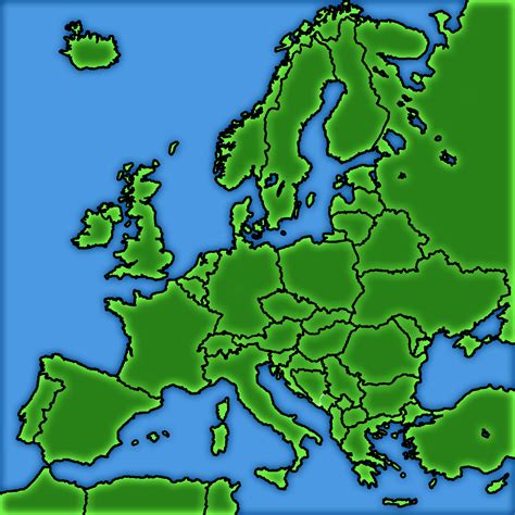 Europe Map Liberated Pixel Cup
