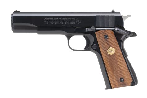 Colt Series 70 Government Model 45 Acp Caliber Pistol For Sale
