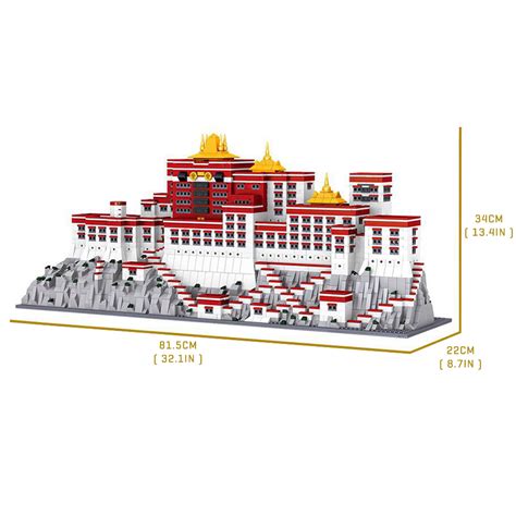 Tibet Potala Palace Block Center