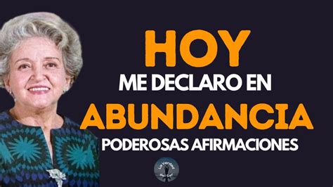 Conny M Ndez Afirmaciones Poderosas Para Crear Abundancia Y Prosperidad Afirmaciones Yo Soy