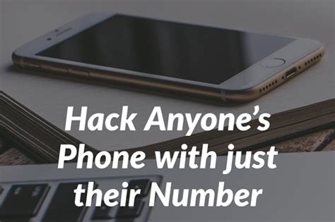 How Hard Is It To Hack Someones Cell Phone If You Just Know Their