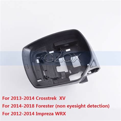 Capqx For Subaru Impreza Wrx Forester Xv Crosstrek Outside Rearview Mirror Cover Side Rear