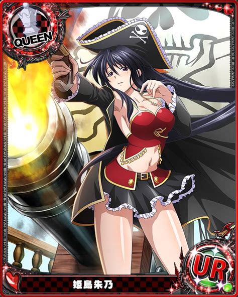 2386 Pirates Himejima Akeno Queen High School Dxd Mobage Cards