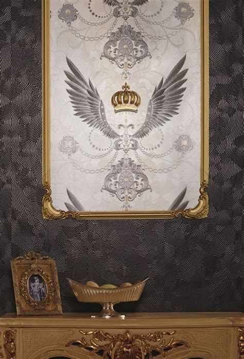 I gefunden, dass der preis des harald glööckler tapeten silber. Harald Glööckler Designer Barock Vliestapete 54456 ...