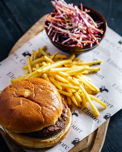 Photo Of Burger Beside Fries · Free Stock Photo
