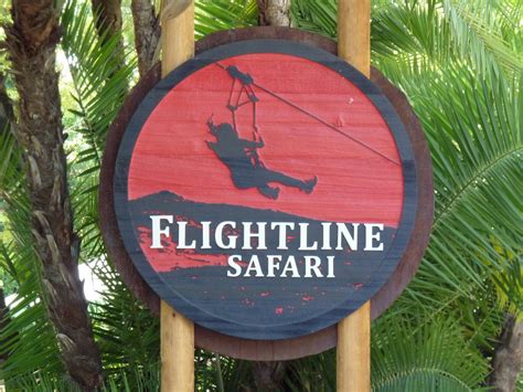 Flightline Safari Sign Zoochat