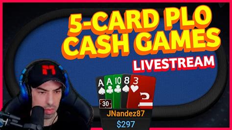 25 And 510 5 Card Plo Cash Games Youtube