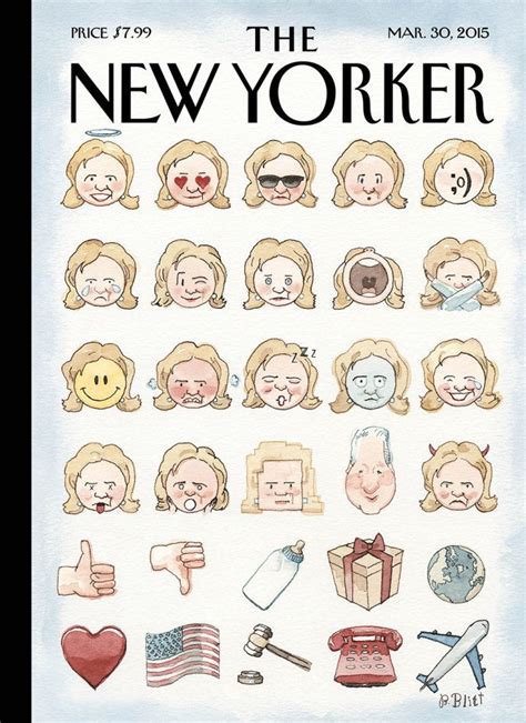 The New Yorker Put 30 Hillary Themed Emojis On Its Cover This Week Vox