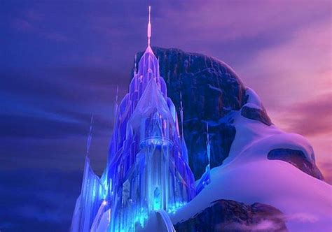 Elsas Ice Castle Frozen Minecraft Map