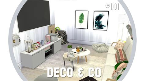 Les Sims 4 Deco And Co 101 Moderne Bungalow Cc Download Youtube