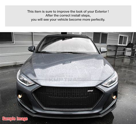Compact spare tire mounted inside under cargo. Front Bumper Radiator Grille Trim Unpainted for HYUNDAI ...