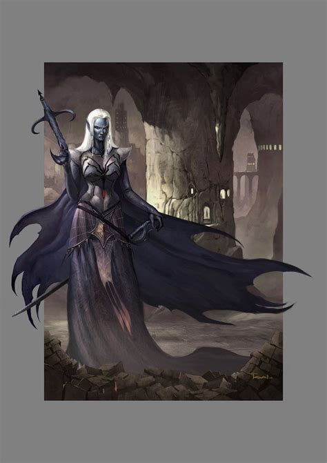 Drow Of The Underdark By Francis001 On Deviantart Fantasy Figures