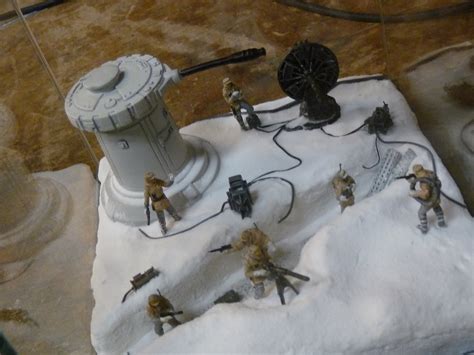 Star wars pictures star wars images maquette star wars star wars figurines star wars room diy table top star wars facts star wars star wars diorama. Star Wars Miniatures: Diorama du Bataille de Hoth