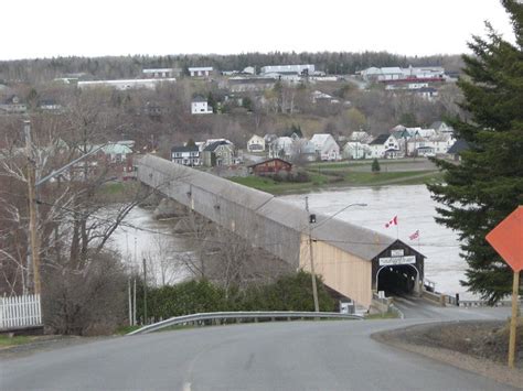 Longest Covered Bridge In The World Hartland New Brunswick Canada