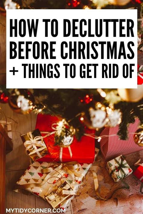 decluttering before christmas 7 easy tips things to declutter