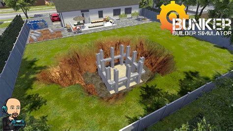 Je Construis Un Bunker Dans Le Jardin D Un Ami Bunker Builder Simulator Youtube